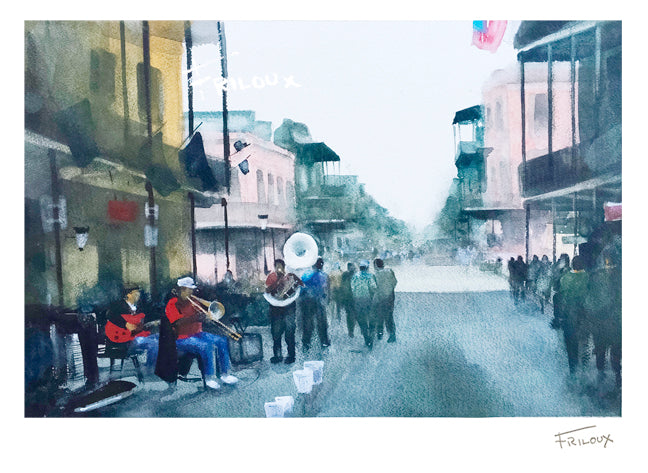 Royal Street Band by Sean Friloux