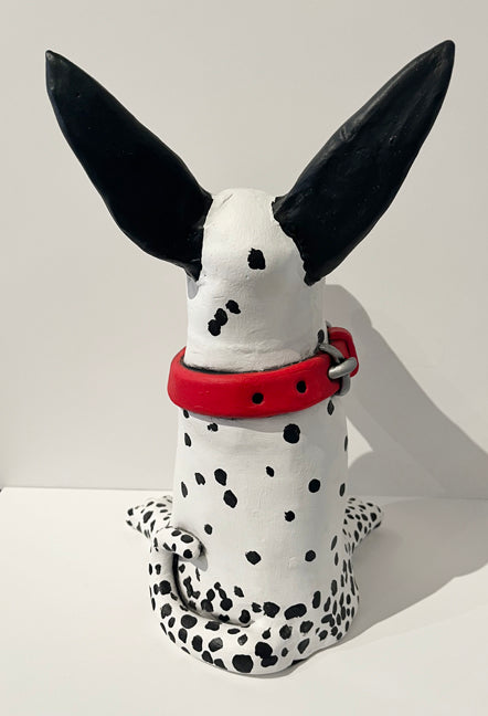 "Spot I" with red collar