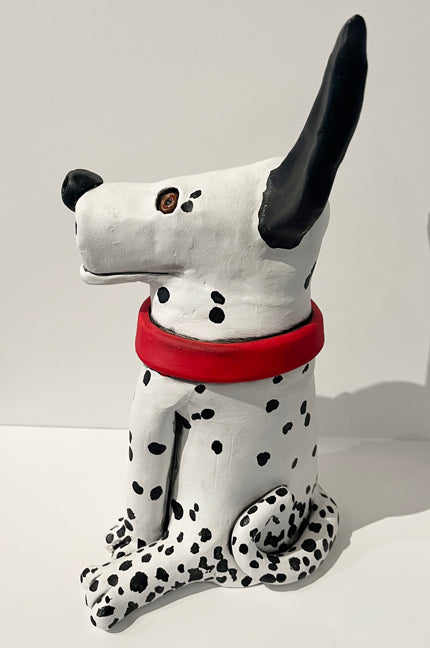 "Spot I" with red collar