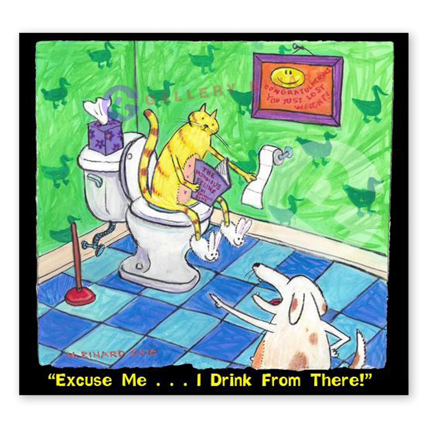 Excuse Me... I Drink From There!