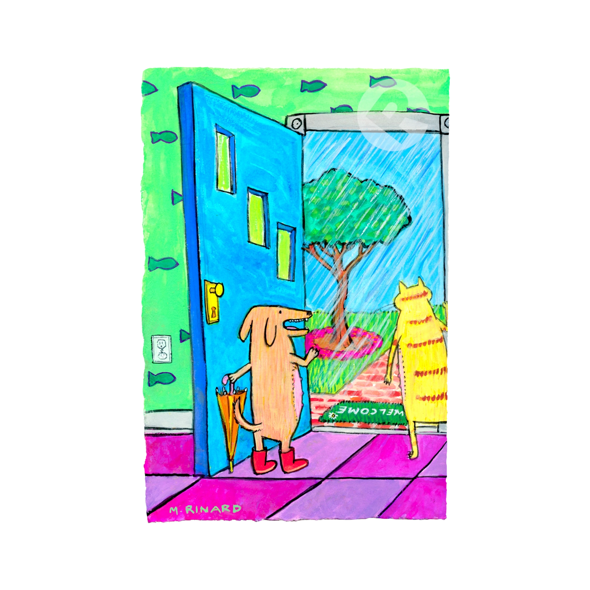 Today I Think I Will Pee Inside