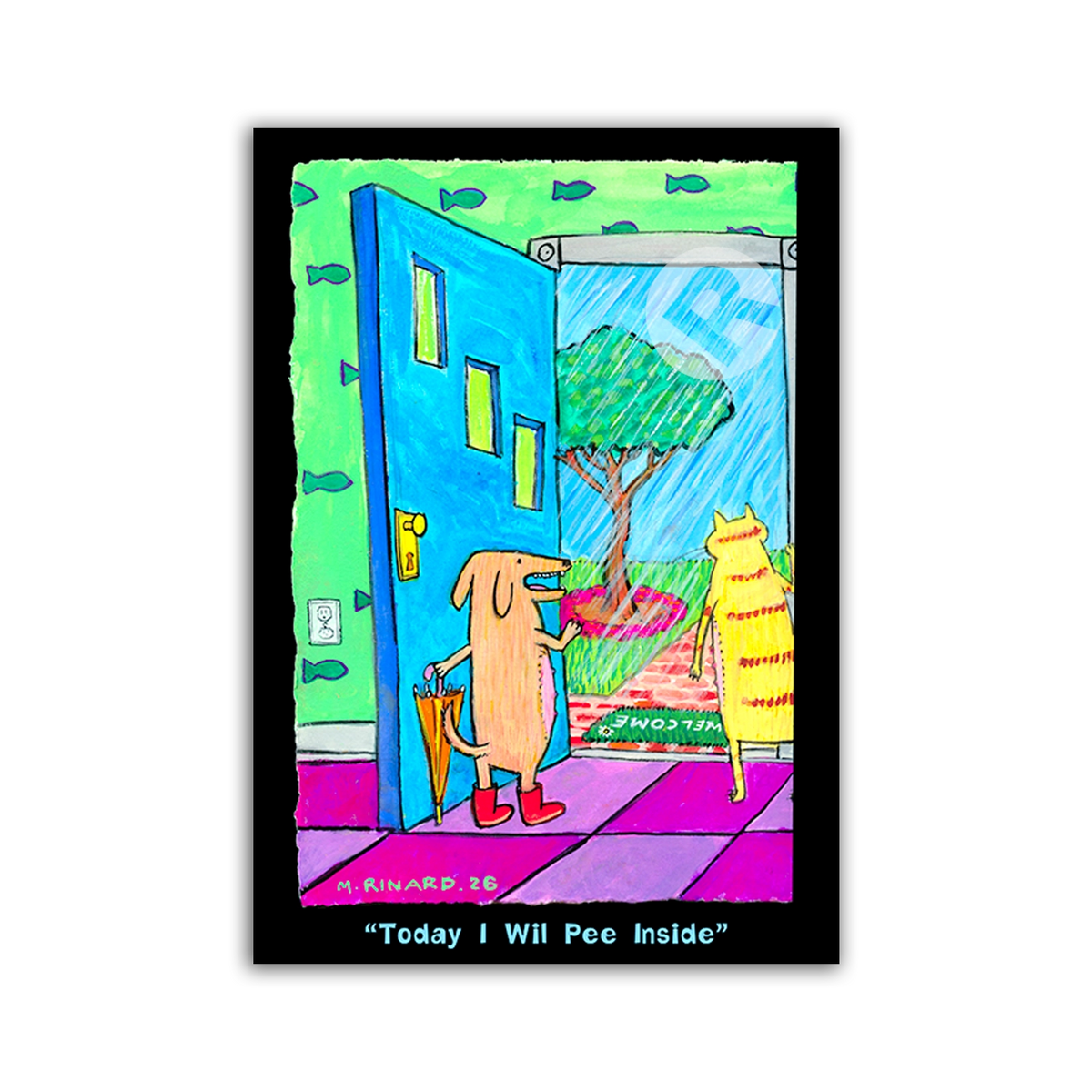 Today I Will Pee Inside Original