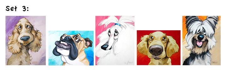 Dog Card Set #3 by Georg Williams