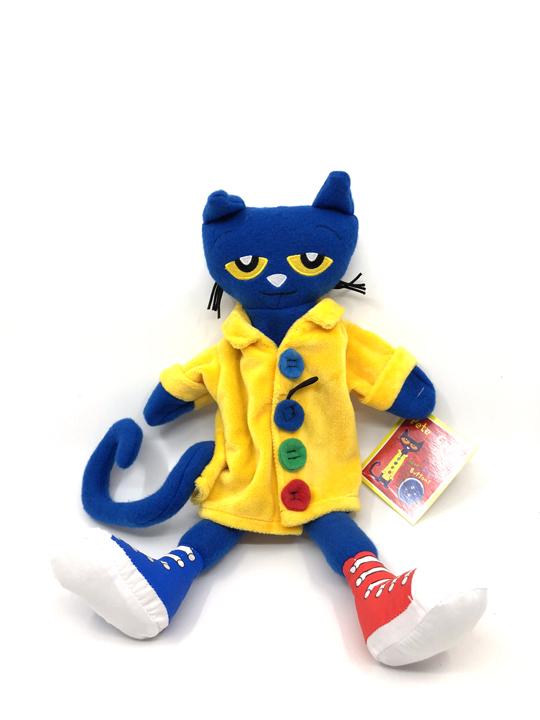 Pete the Cat Groovy Button Puppet