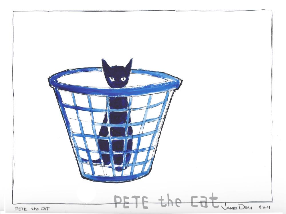 Pete In Laundry Basket