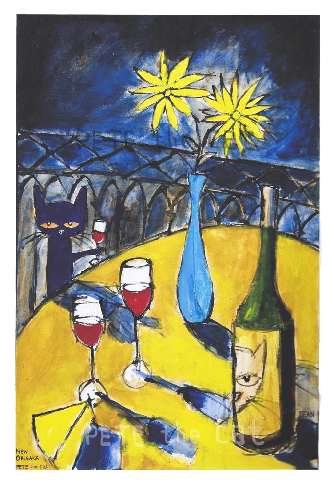 Pete on N.O. Balcony