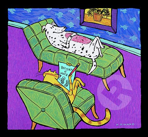Sick Puppy Small by Matt Rinard