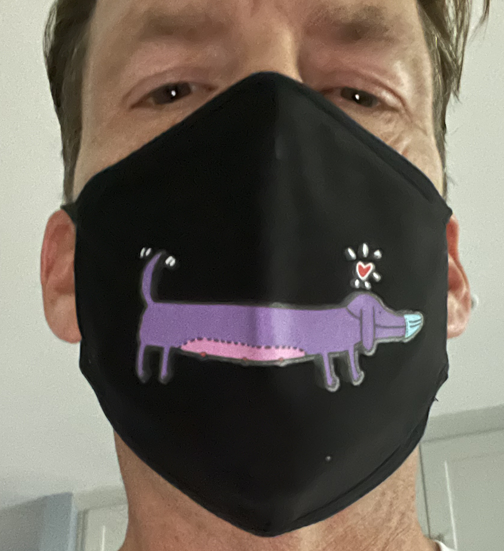 Weenie Love Mask by Matt Rinard