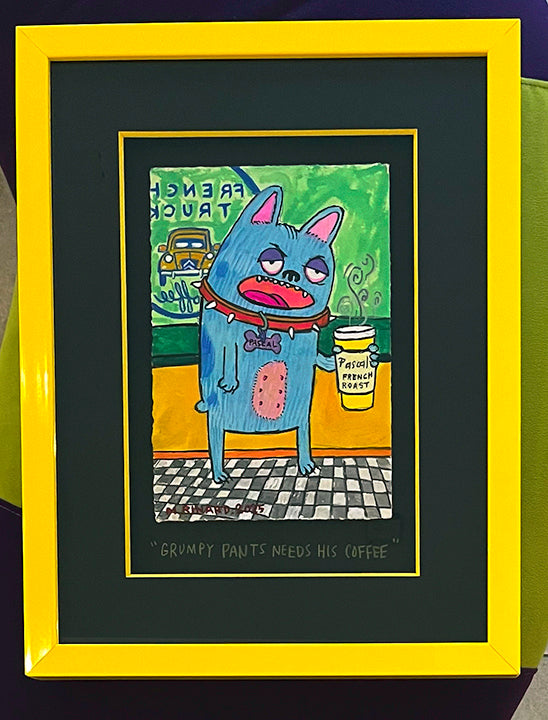 Grumpy Pants Needs His Coffee Original