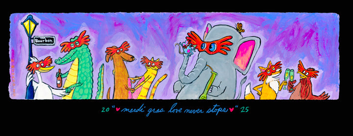 Mardi Gras 2025 - "Mardi Gras Love Never Stops"