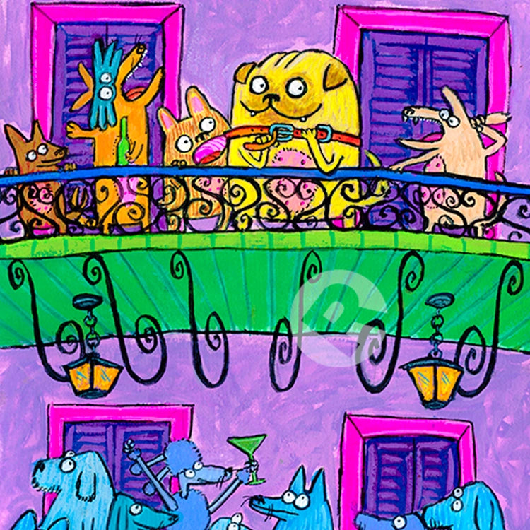 I'm Begging You... Please Don't Show Your Ticks" Mardi Gras 2026 print