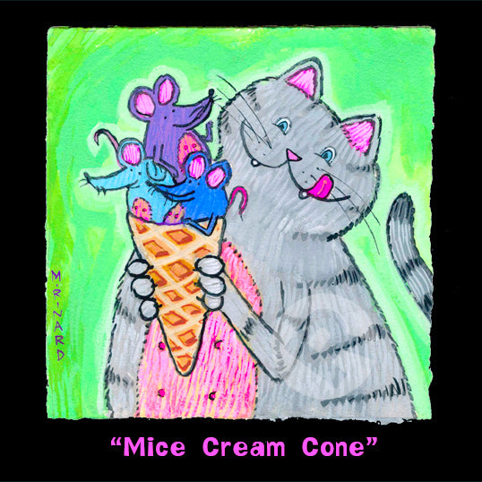 Mice Cream Cone print