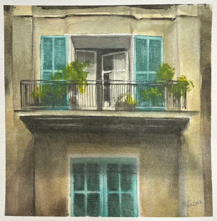 French Quarter Windows by Sean Friloux