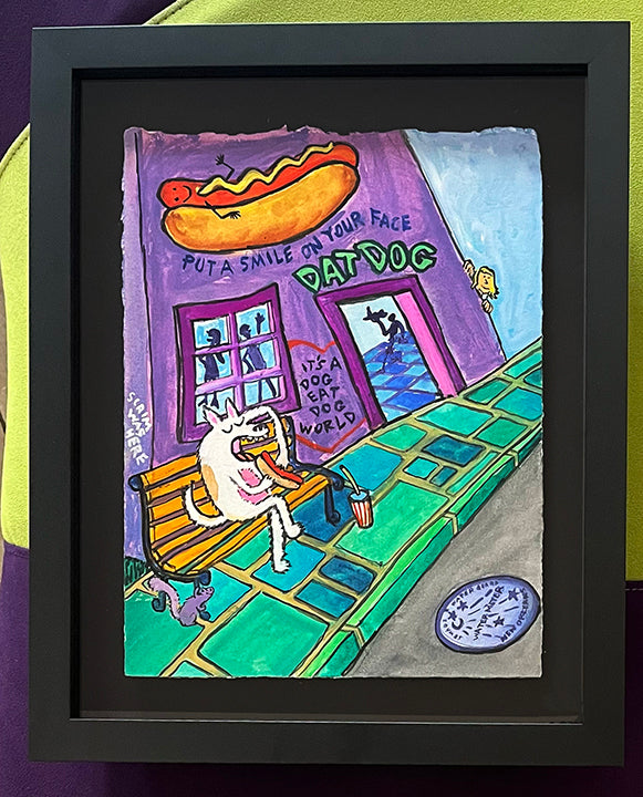 Scrim: Dat Dog illustration original