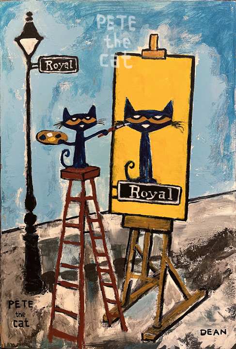 Royal Self Portrait Original by James Dean