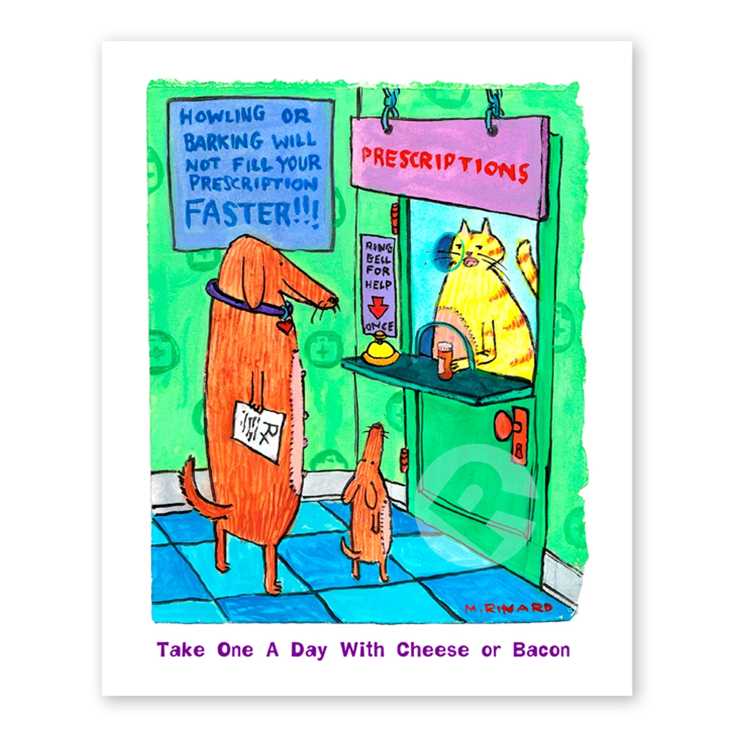 Take With Cheese Or Bacon