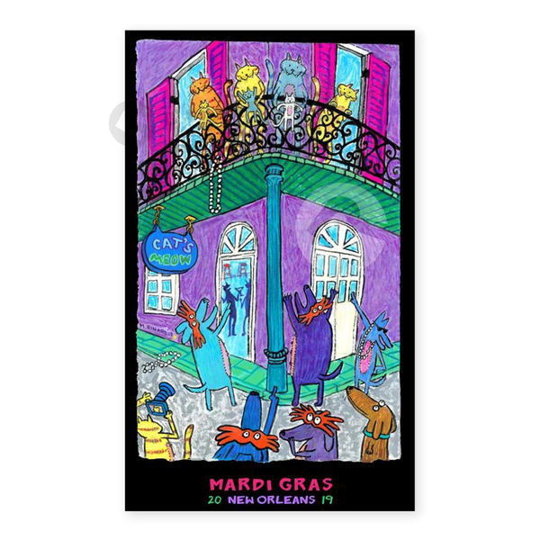 Mardi Gras 2019 - Show Your Kitties! – Gallery Rinard