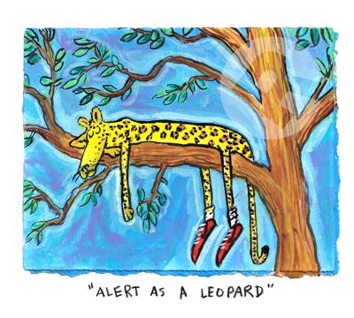 Alert As A Leopard