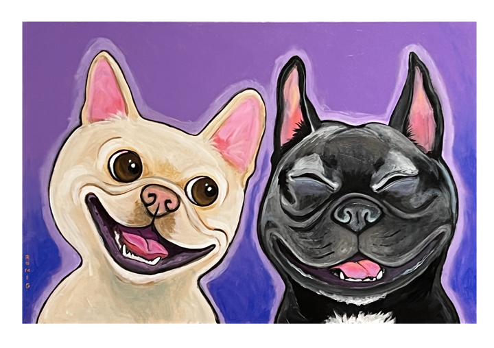 Frenchie Jokes Print