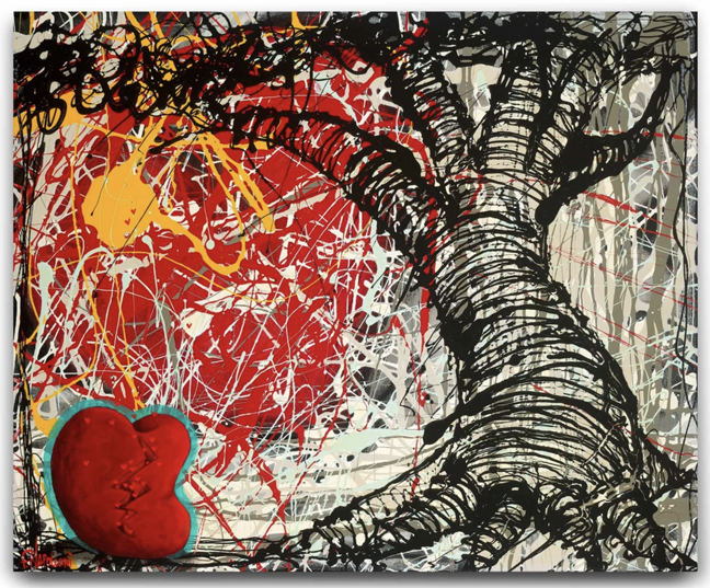 From The Pain Knowledge Is Gained Artist Proof