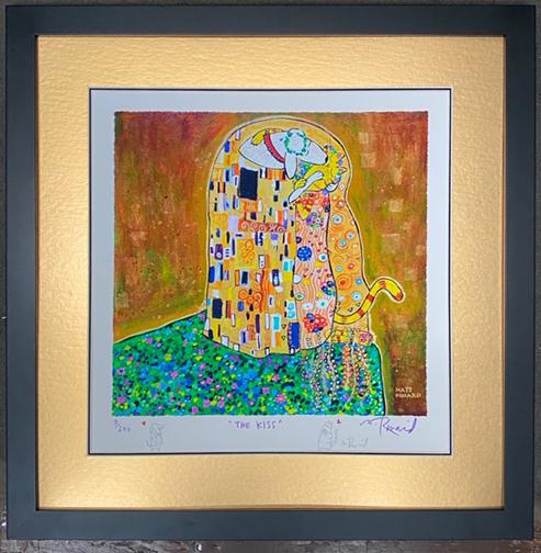 The Kiss print by Matt Rinard