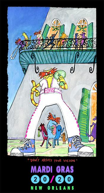 Mardi Gras 2020 "Don't Adjust Your Vision"