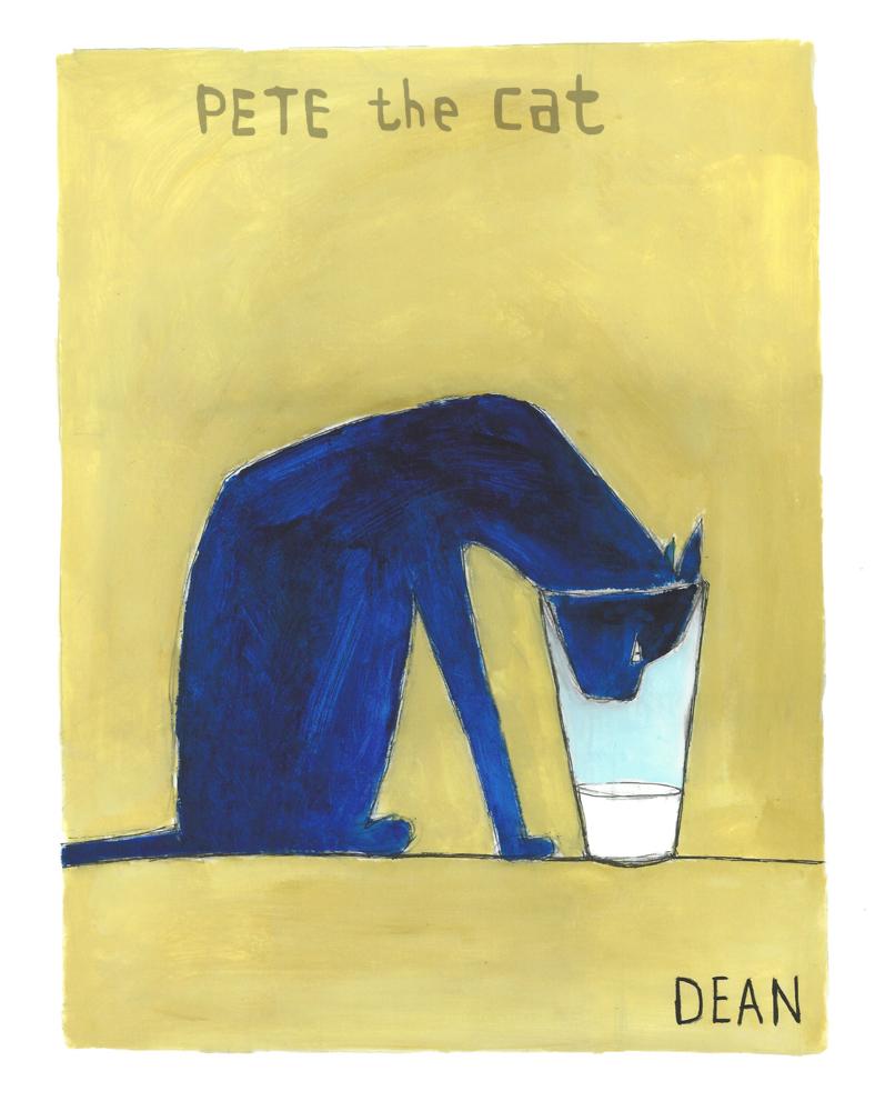 Pete Drinking Milk