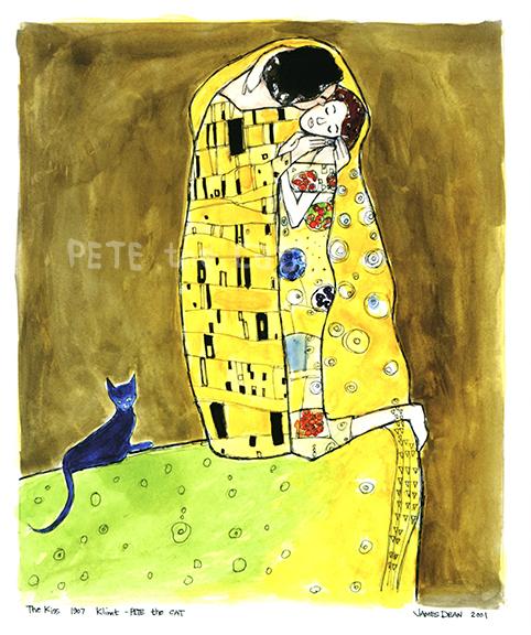 The Kiss and Pete Print