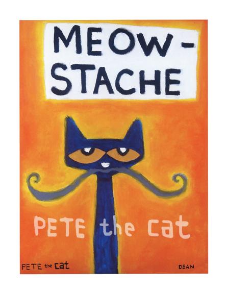 Meowstache, Pete the Cat
