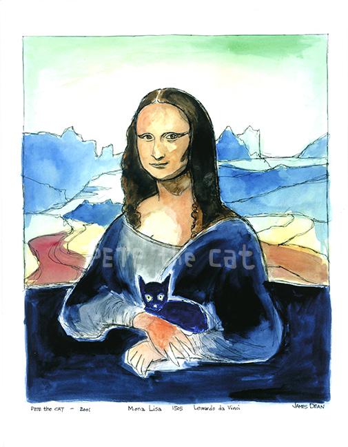Mona Lisa & Pete Print