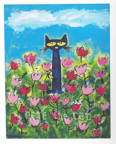 Pete In Tulips