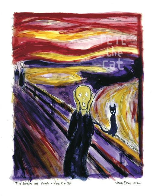 The Scream and Pete print