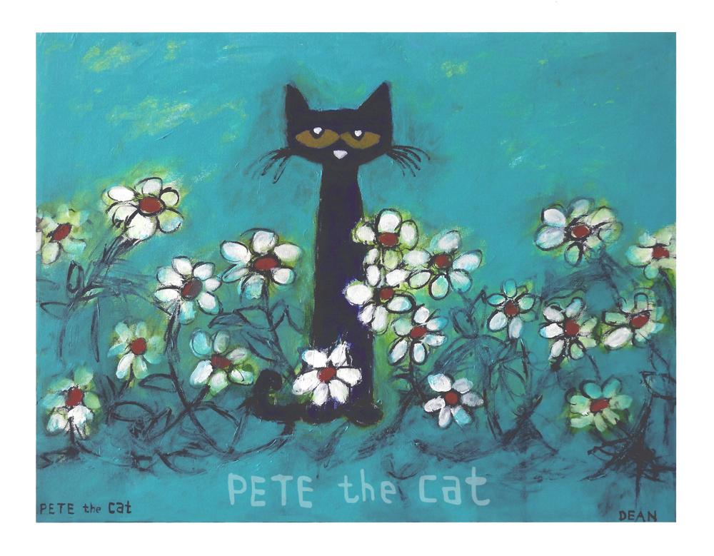 Pete In White Daisies