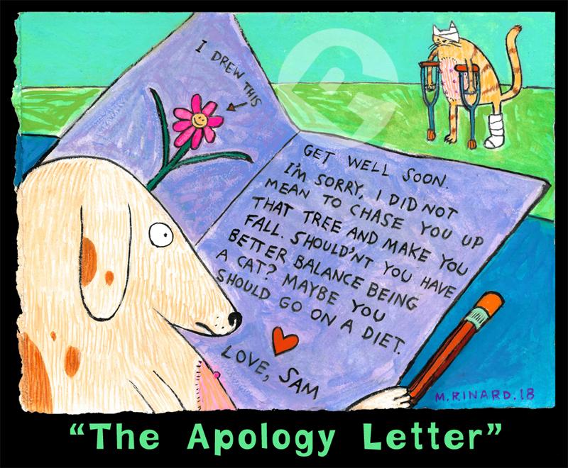 The Apology Letter Print