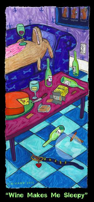 Wine Makes Me Sleepy